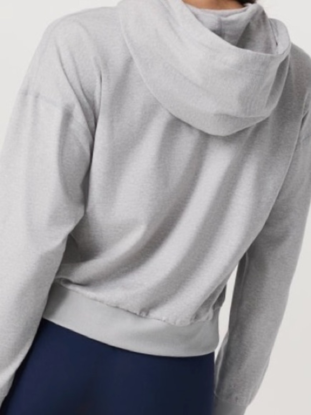 Vuori Halo Essential Hoodie Pale Gray Large